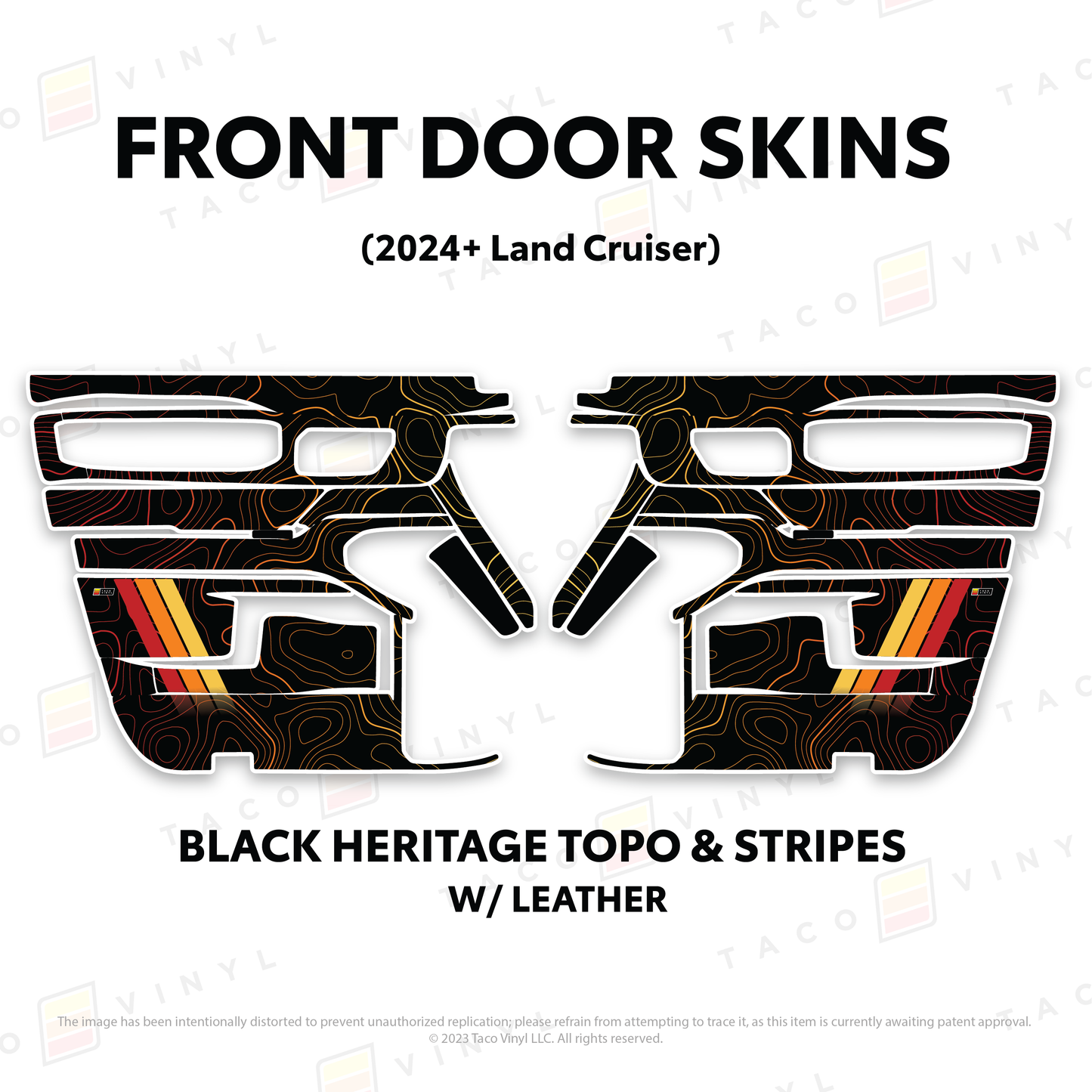 2025+ Land Cruiser 250 Door Skins