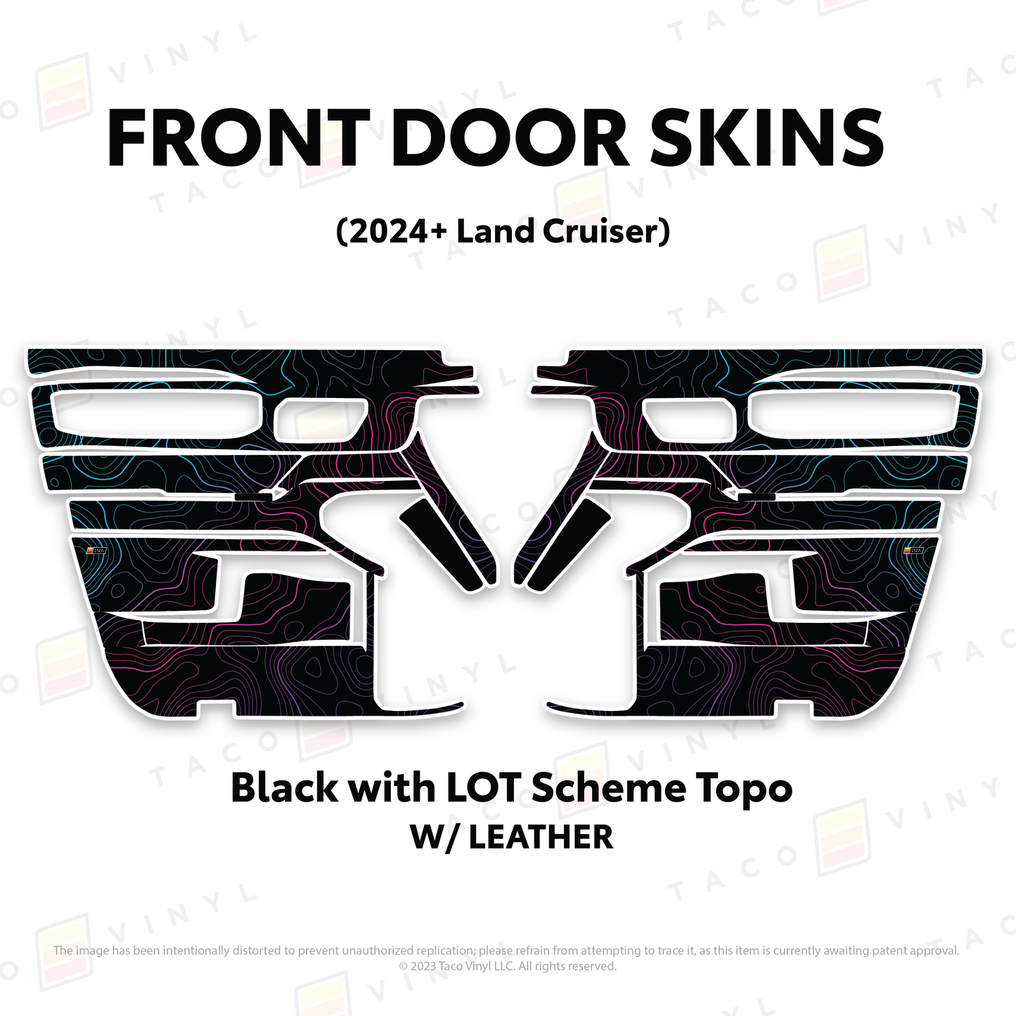 2025+ Land Cruiser 250 Door Skins