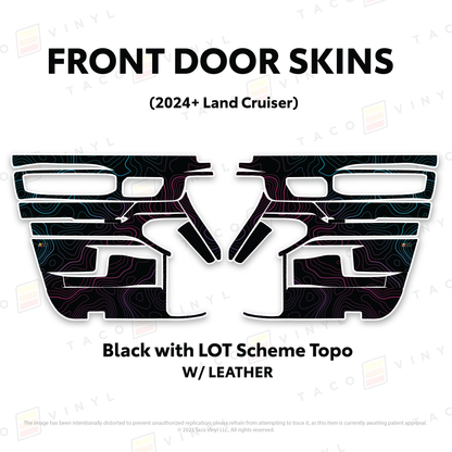 2025+ Land Cruiser 250 Door Skins