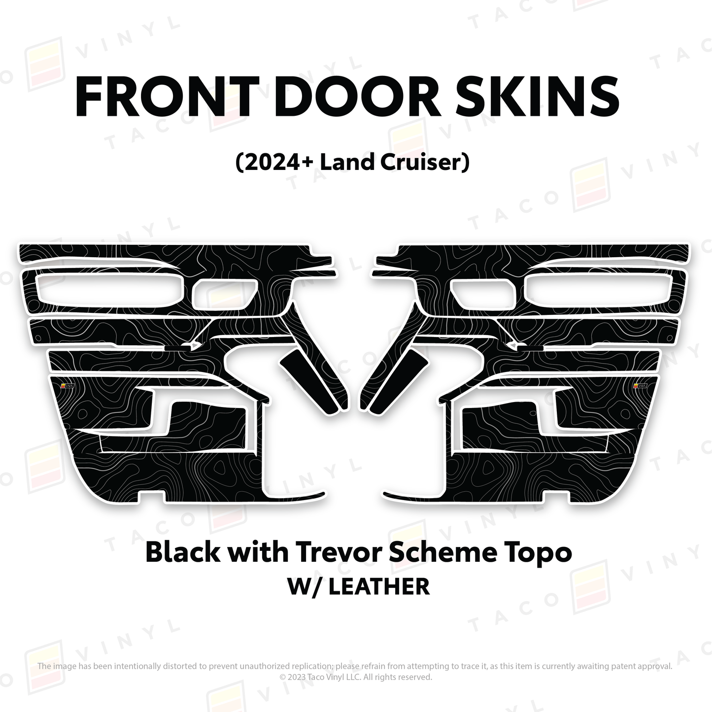 2025+ Land Cruiser 250 Door Skins