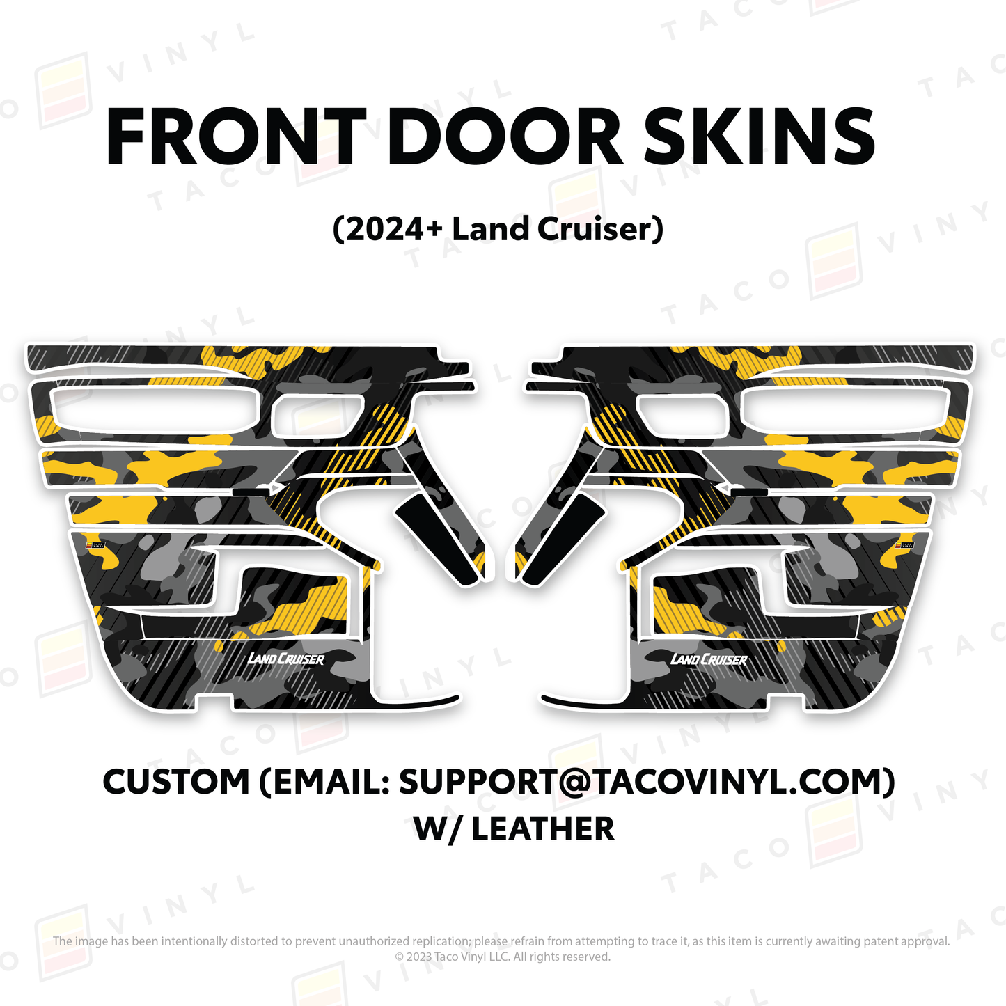 2025+ Land Cruiser 250 Door Skins