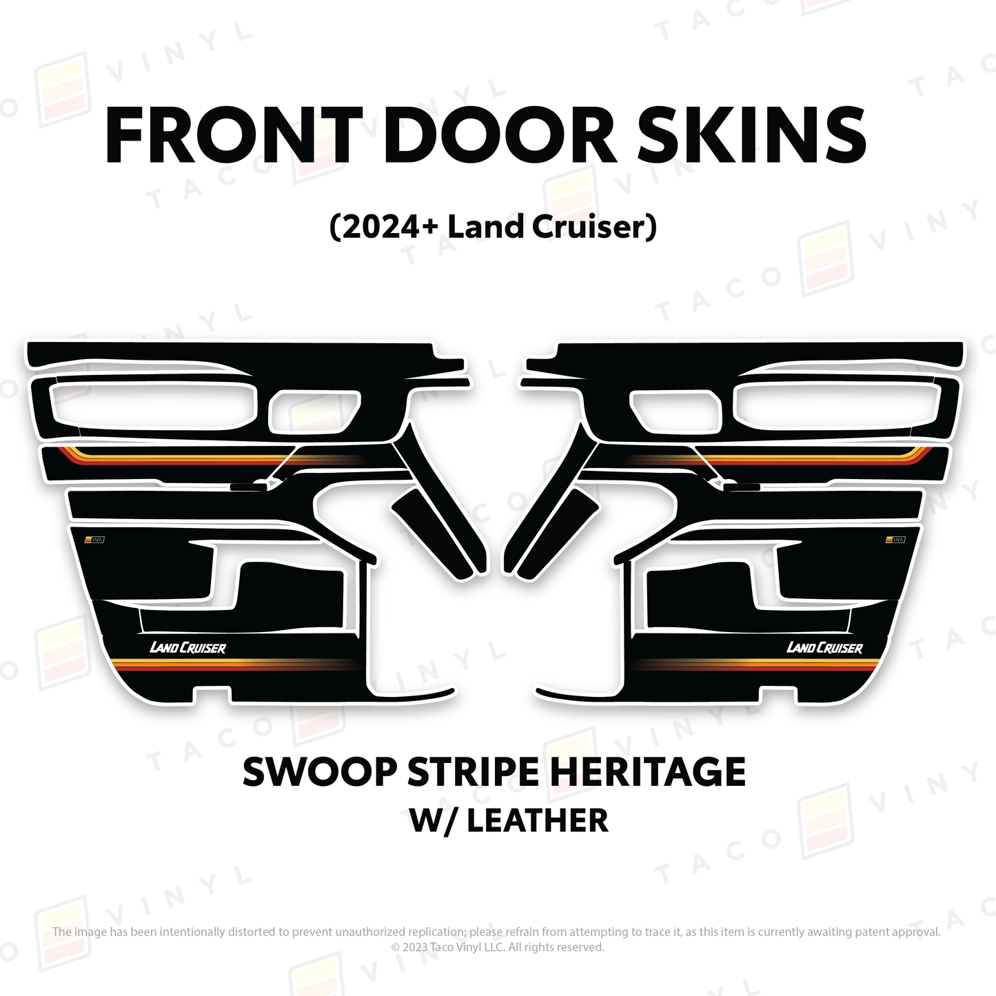 2025+ Land Cruiser 250 Door Skins