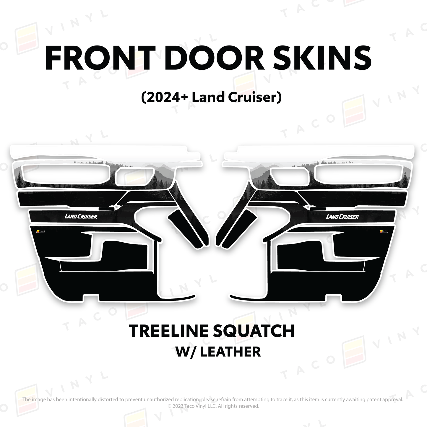 2025+ Land Cruiser 250 Door Skins