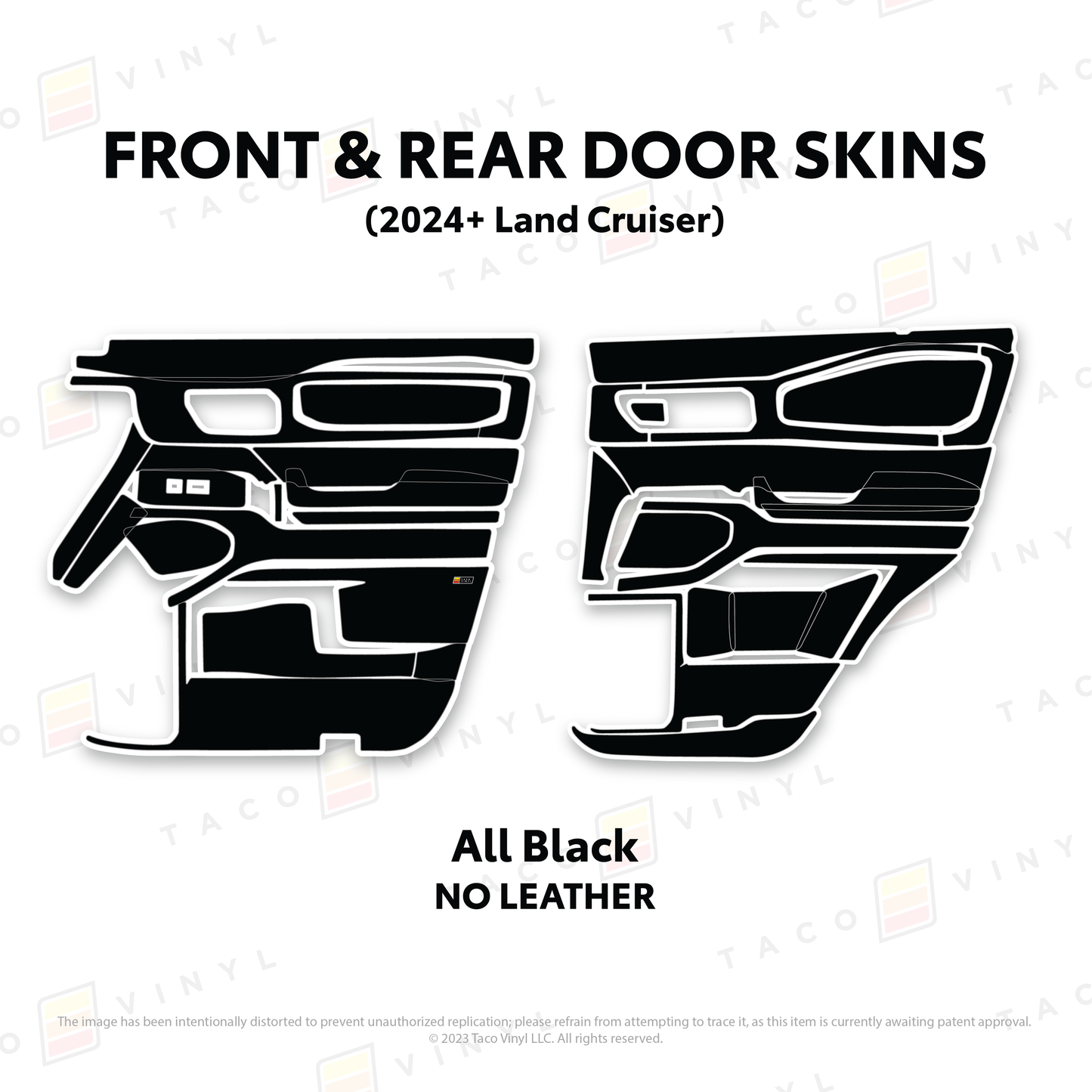 2025+ Land Cruiser 250 Door Skins