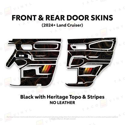 2025+ Land Cruiser 250 Door Skins