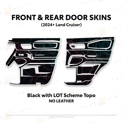 2025+ Land Cruiser 250 Door Skins