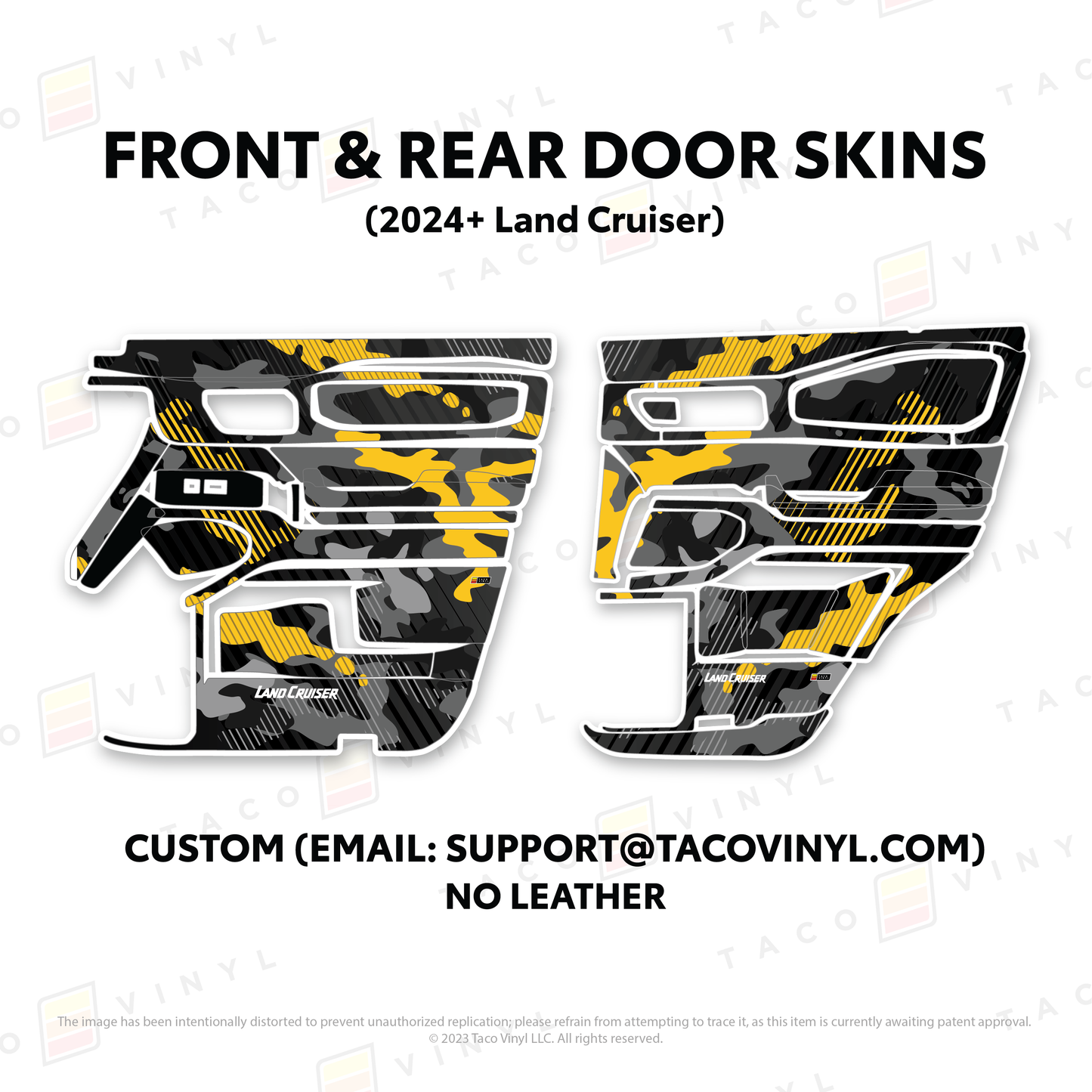 2025+ Land Cruiser 250 Door Skins