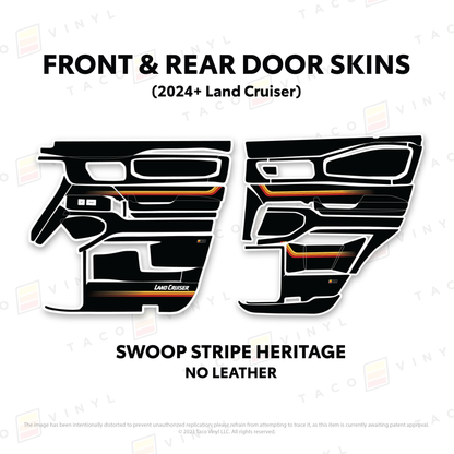 2025+ Land Cruiser 250 Door Skins