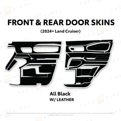 2025+ Land Cruiser 250 Door Skins
