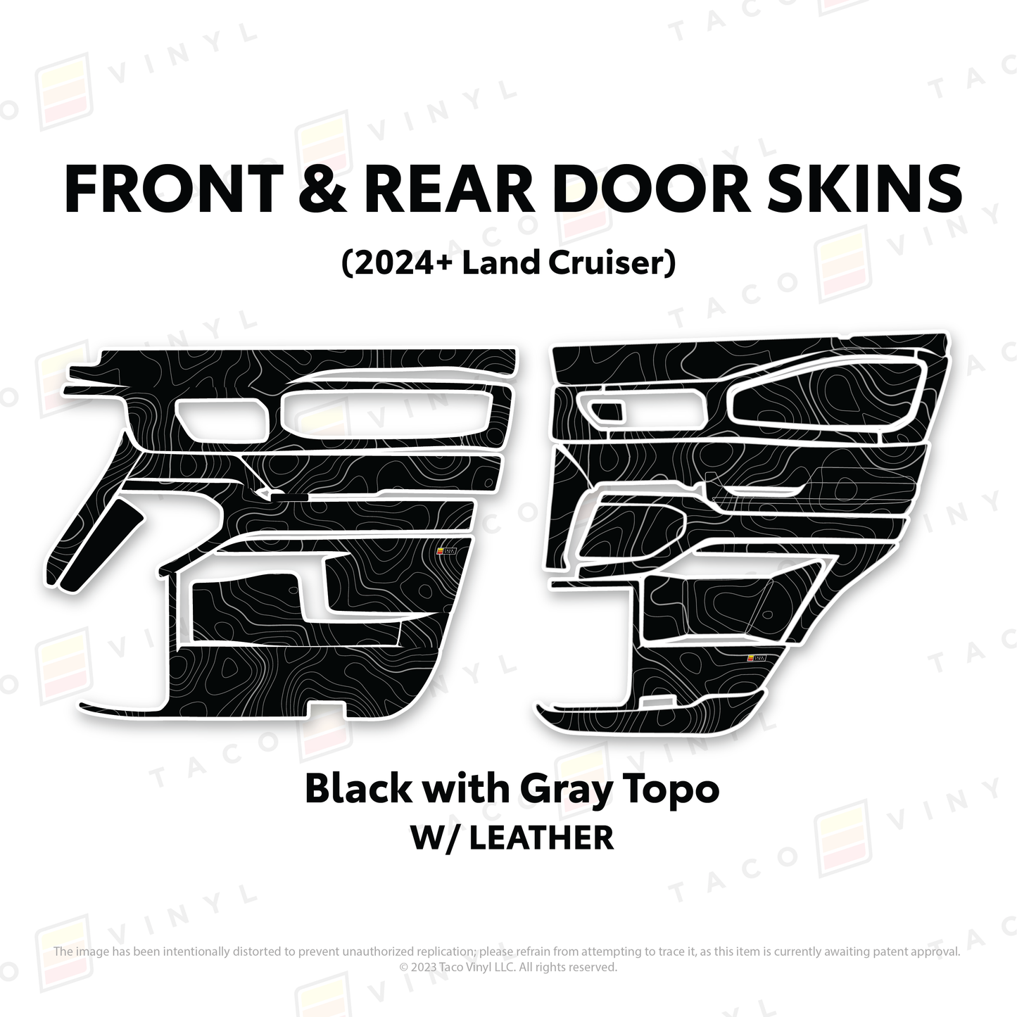 2025+ Land Cruiser 250 Door Skins