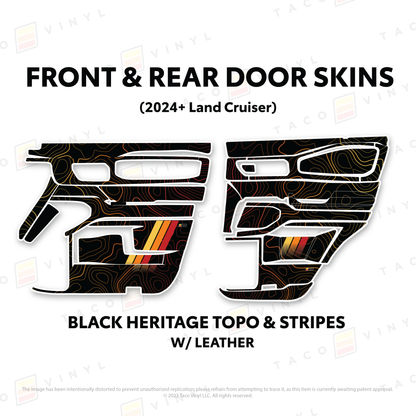 2025+ Land Cruiser 250 Door Skins