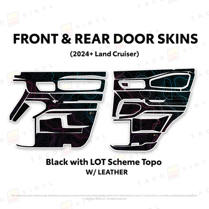 2025+ Land Cruiser 250 Door Skins