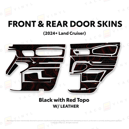 2025+ Land Cruiser 250 Door Skins