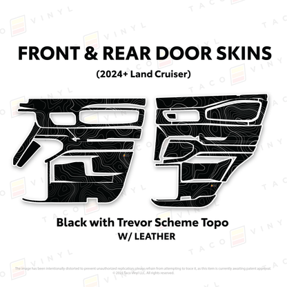 2025+ Land Cruiser 250 Door Skins