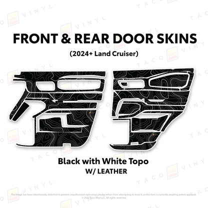 2025+ Land Cruiser 250 Door Skins