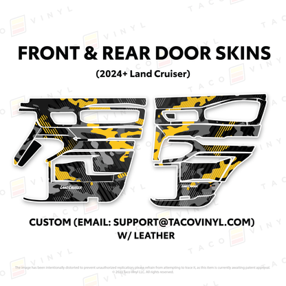 2025+ Land Cruiser 250 Door Skins