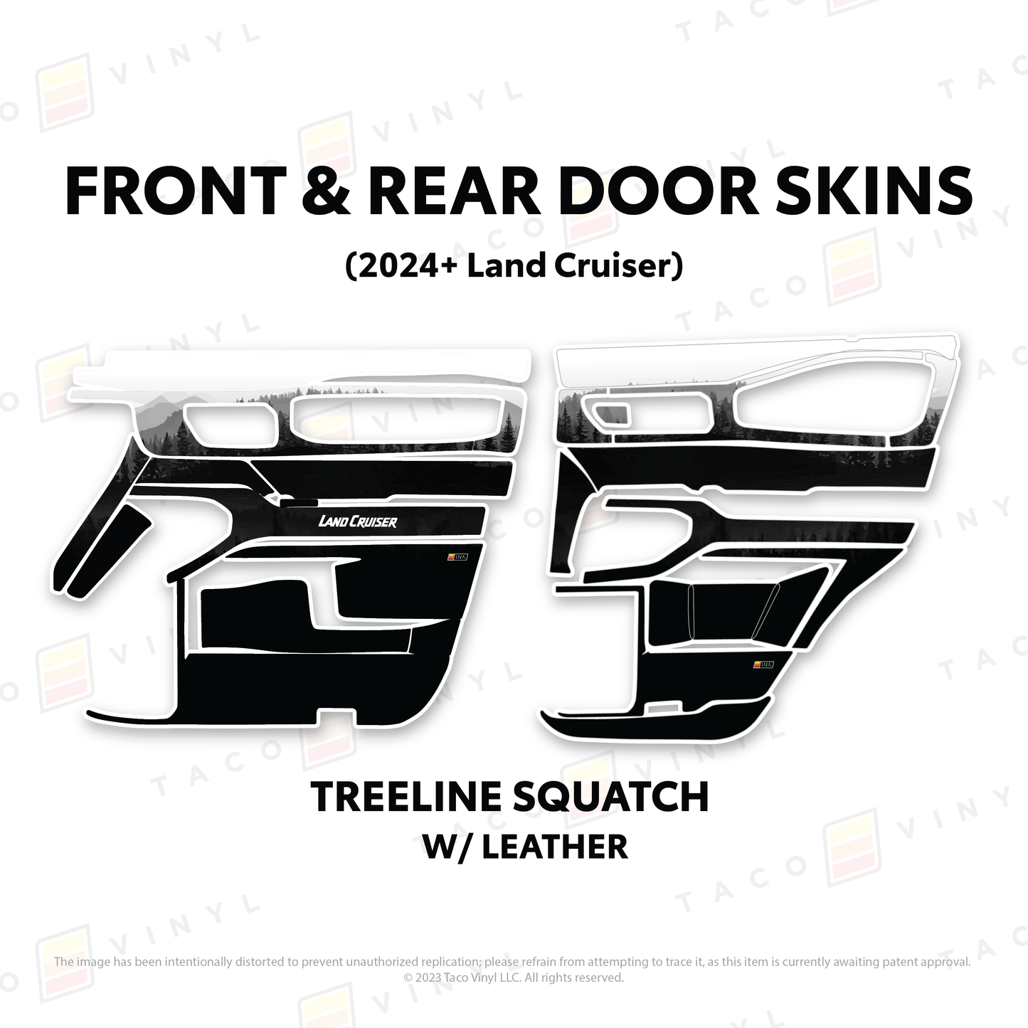2025+ Land Cruiser 250 Door Skins