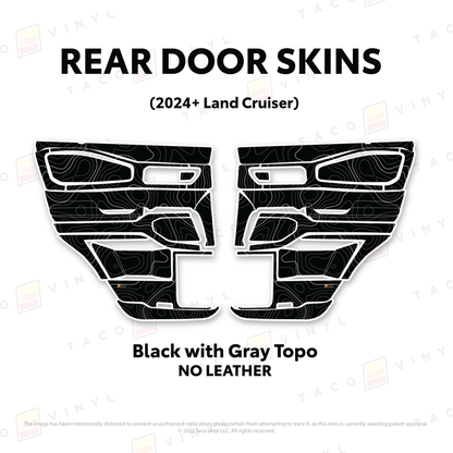 2025+ Land Cruiser 250 Door Skins