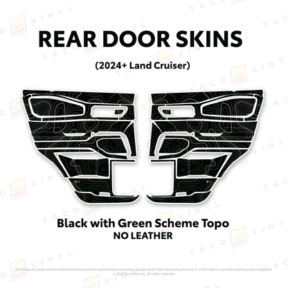 2025+ Land Cruiser 250 Door Skins