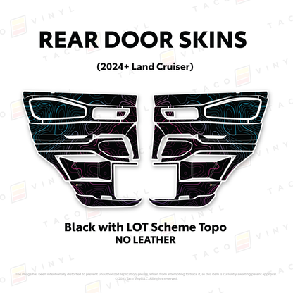 2025+ Land Cruiser 250 Door Skins