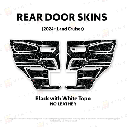 2025+ Land Cruiser 250 Door Skins