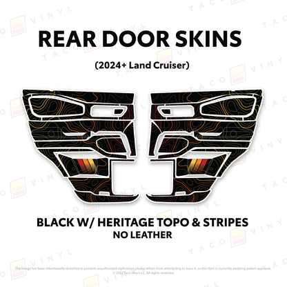 2025+ Land Cruiser 250 Door Skins