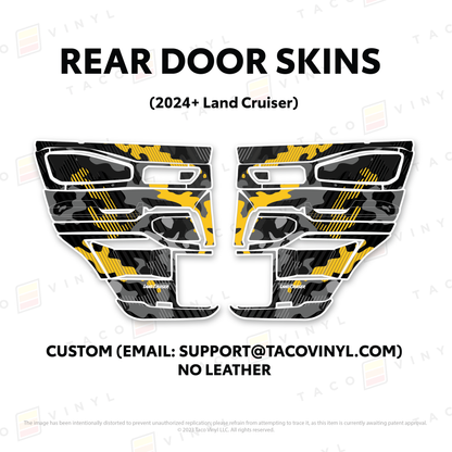 2025+ Land Cruiser 250 Door Skins