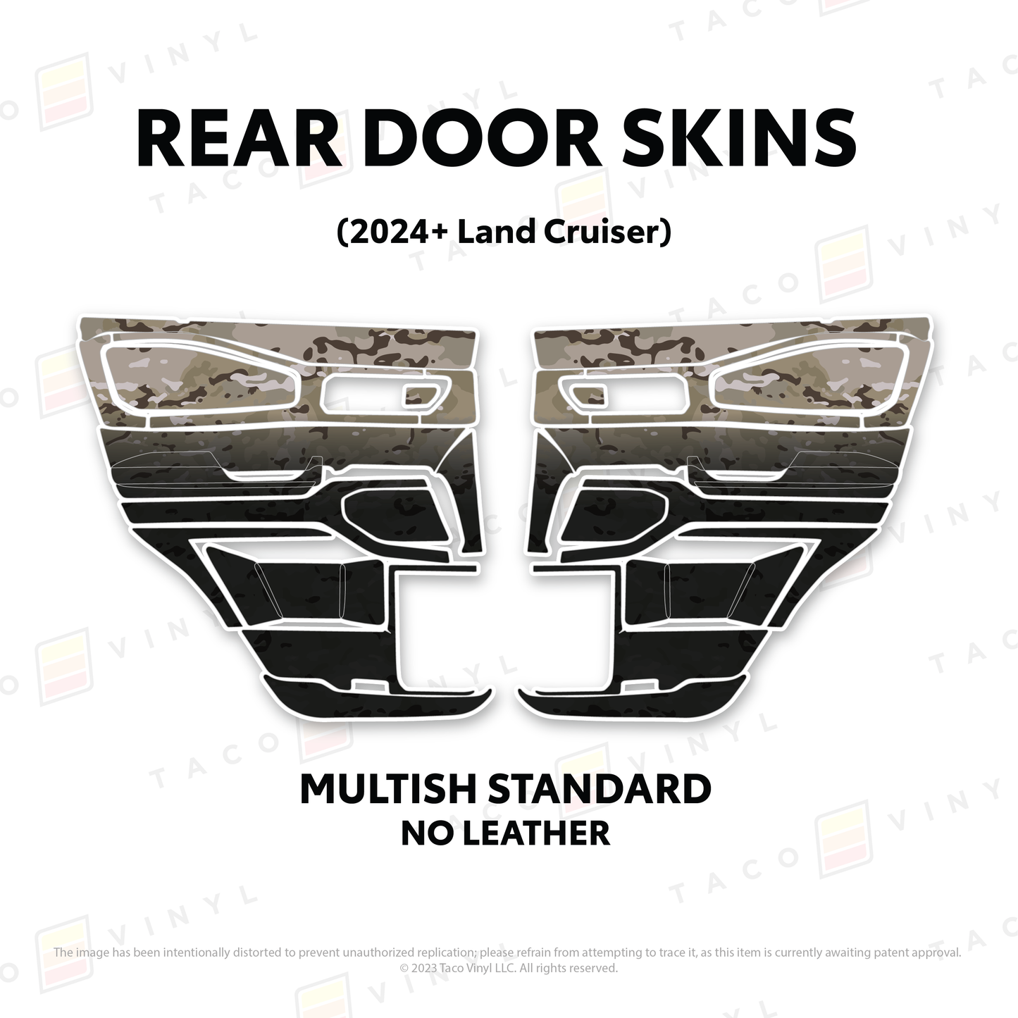 2025+ Land Cruiser 250 Door Skins