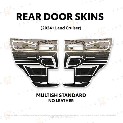 2025+ Land Cruiser 250 Door Skins