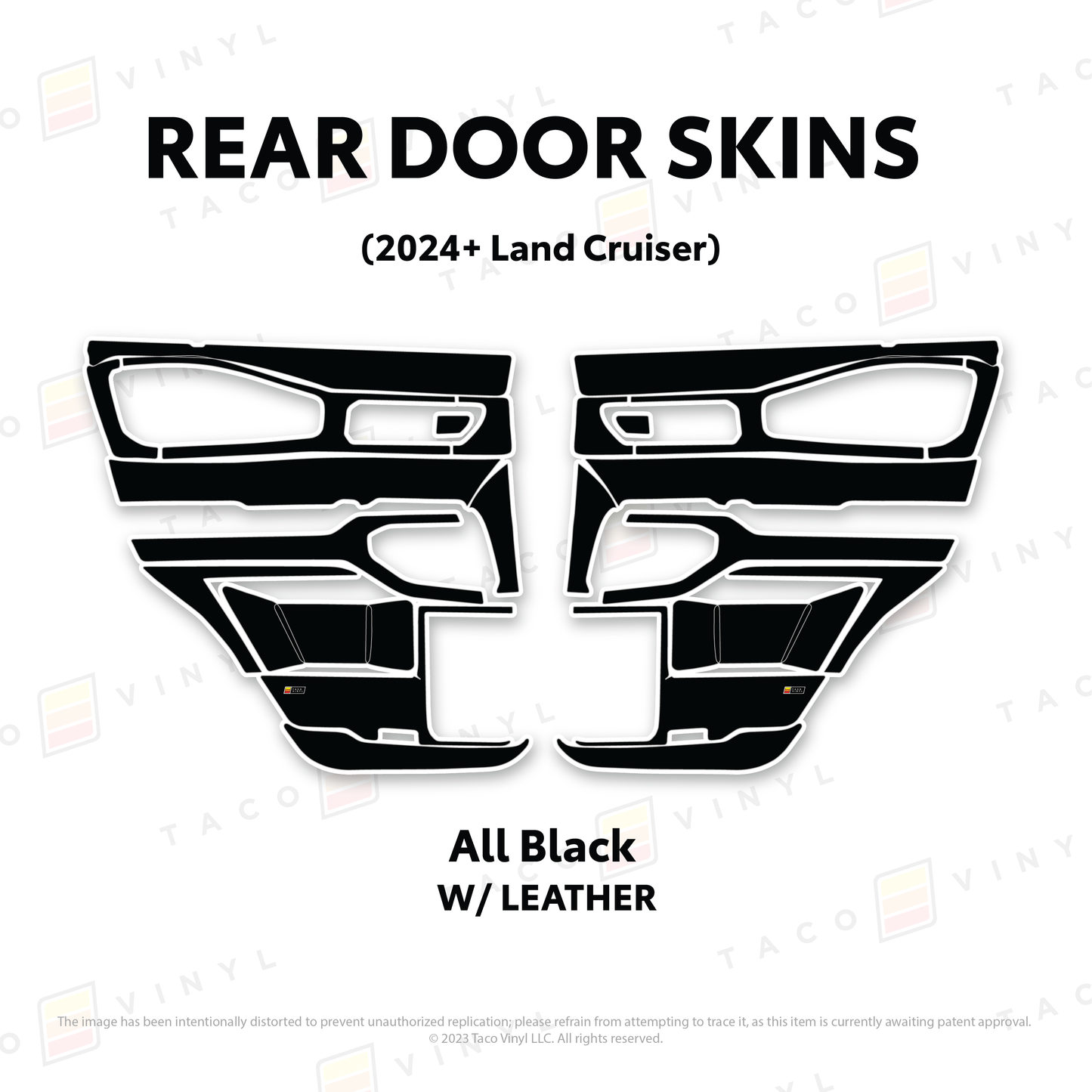 2025+ Land Cruiser 250 Door Skins