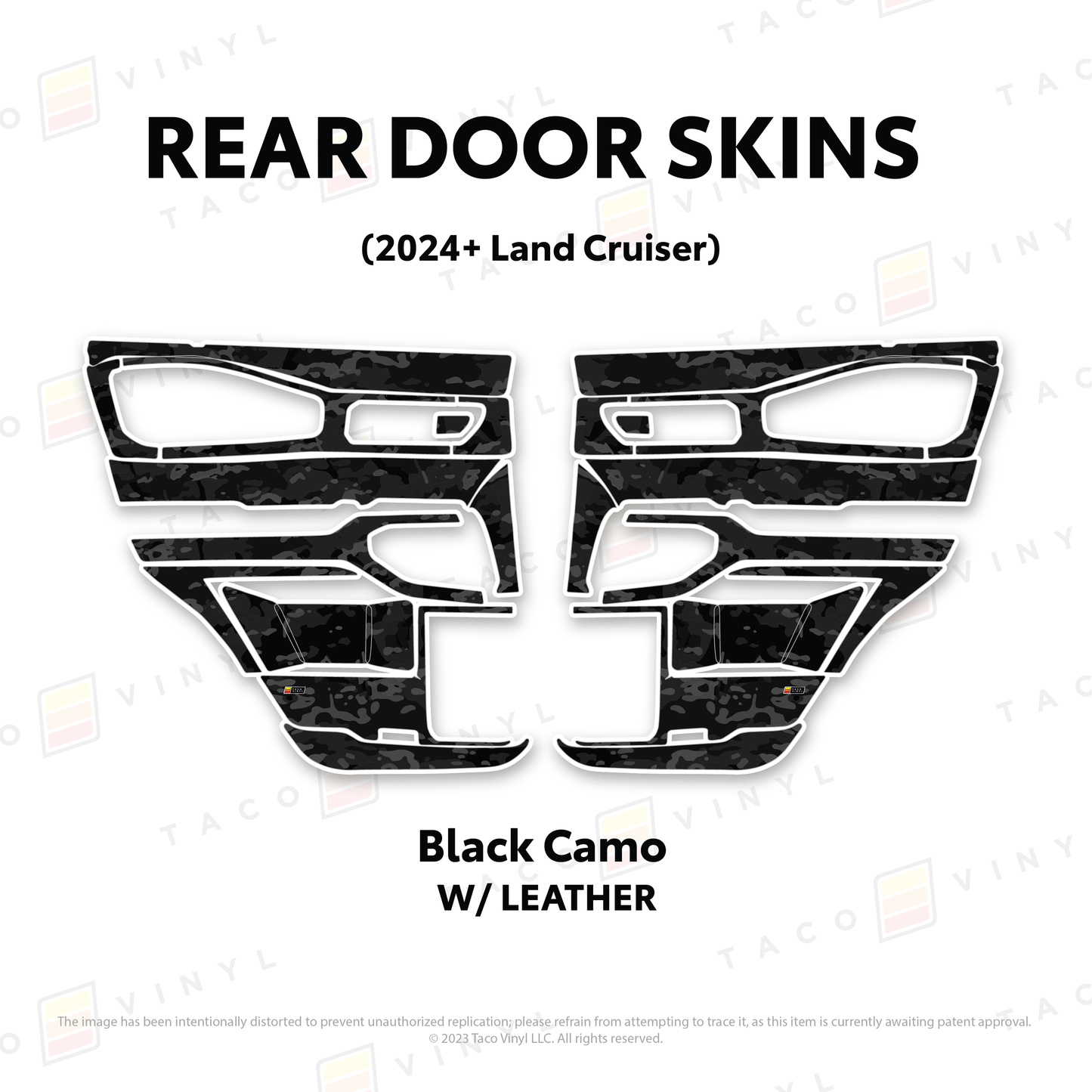 2025+ Land Cruiser 250 Door Skins