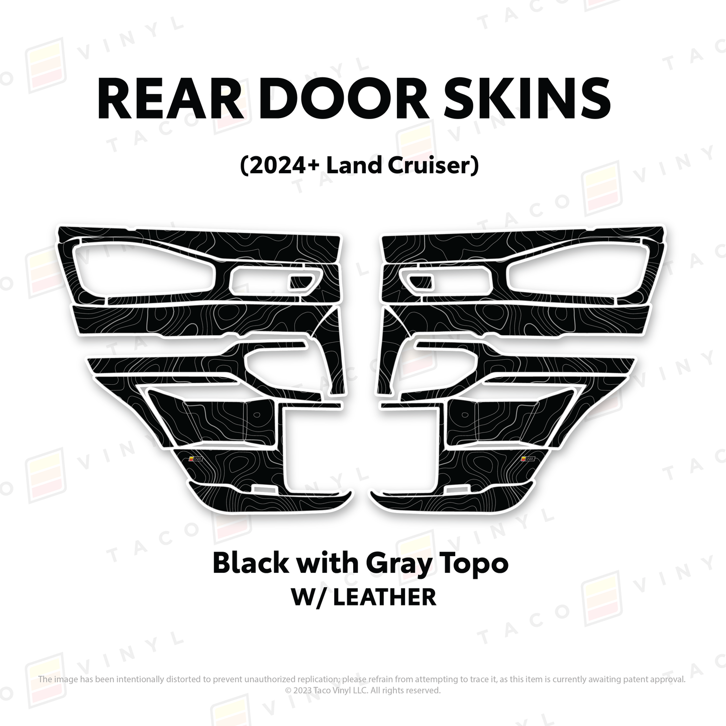 2025+ Land Cruiser 250 Door Skins