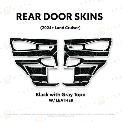 2025+ Land Cruiser 250 Door Skins