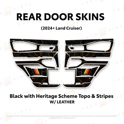 2025+ Land Cruiser 250 Door Skins