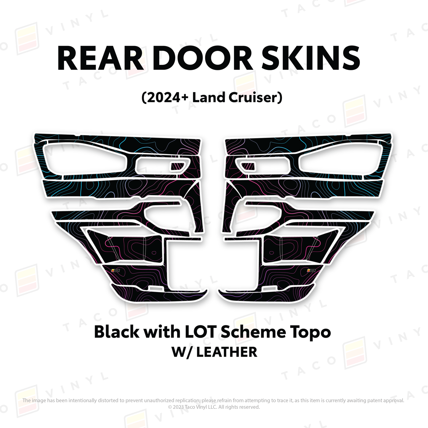 2025+ Land Cruiser 250 Door Skins