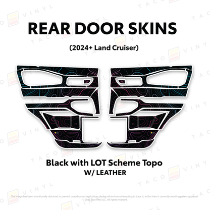 2025+ Land Cruiser 250 Door Skins