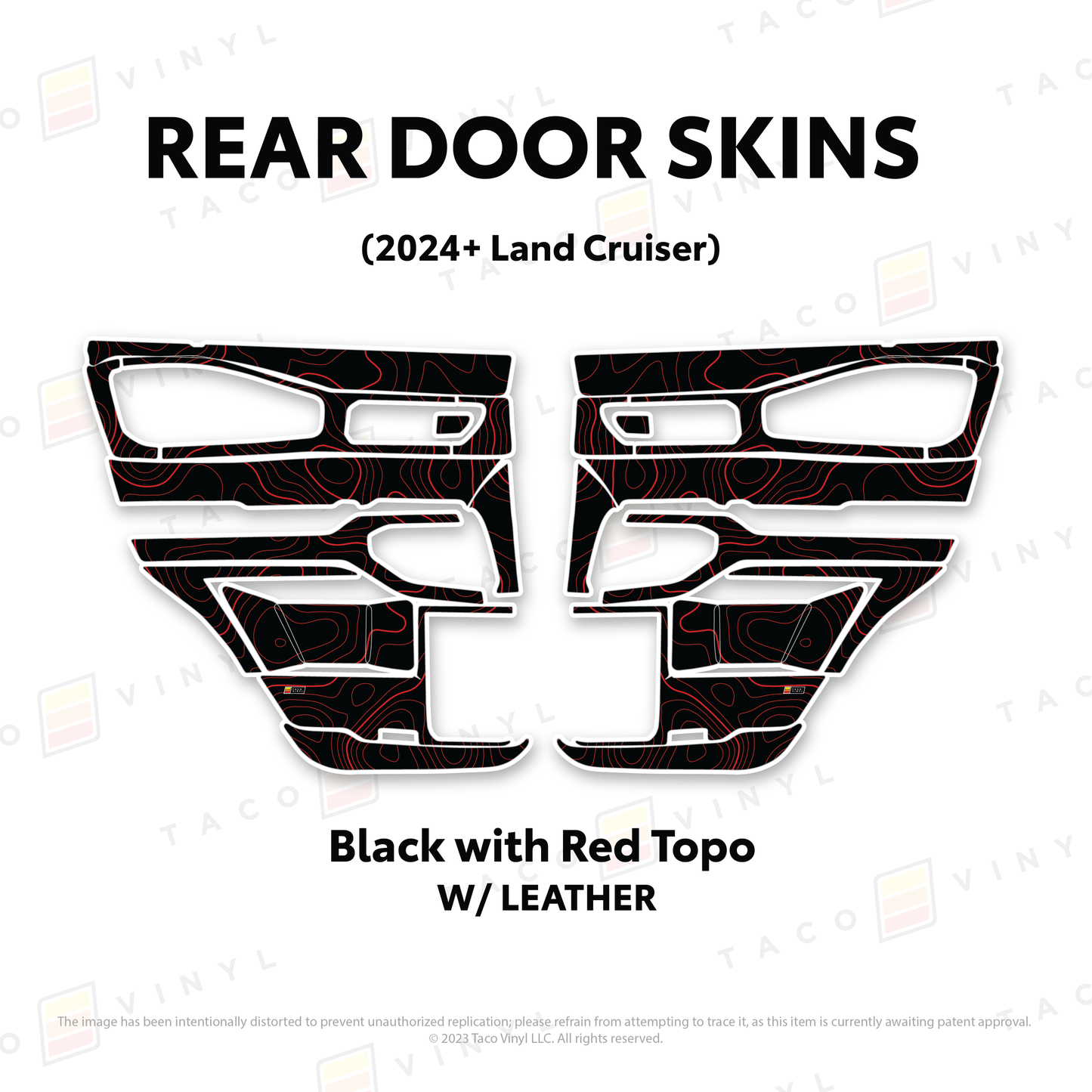 2025+ Land Cruiser 250 Door Skins