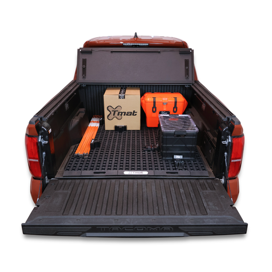 Tmat Midsize Truck Bed Organizer Slide Out Mat – Universal Fit for 5' Beds (Tacoma, Ranger, Colorado & More)