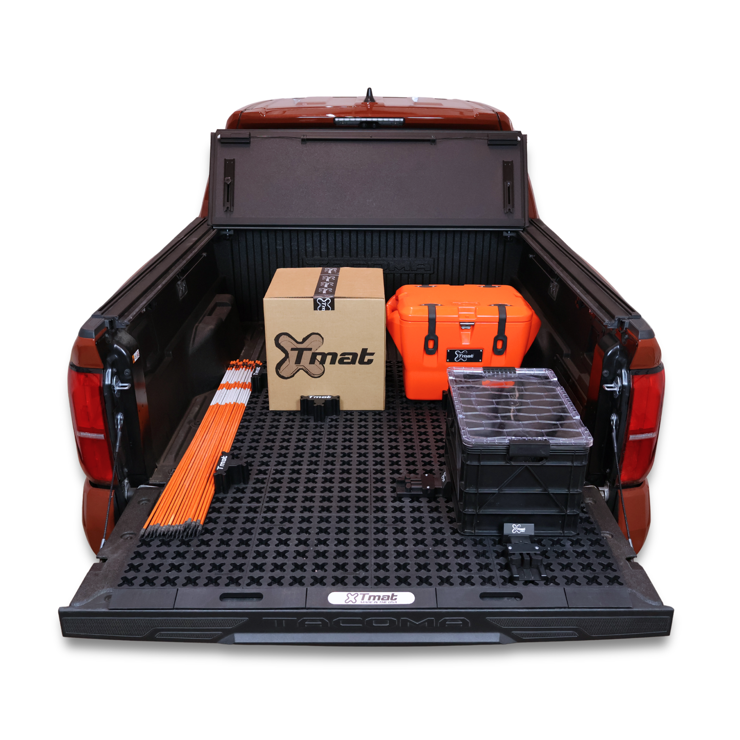 Tmat Compact Truck Bed Organizer Slide Out Mat | Universal Fit