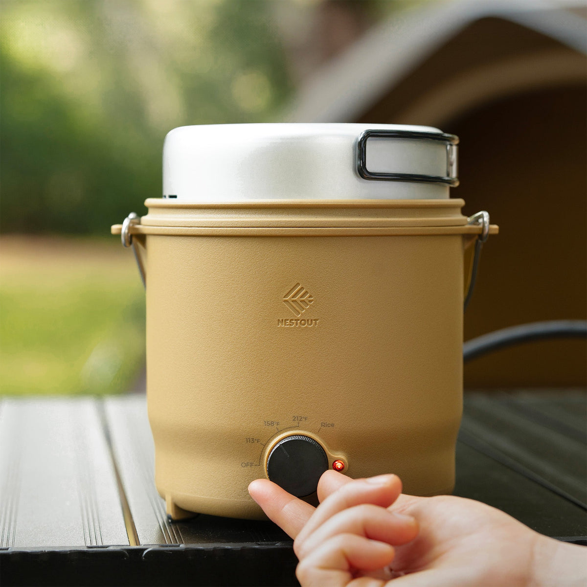 500W Portable Outdoor Cooker