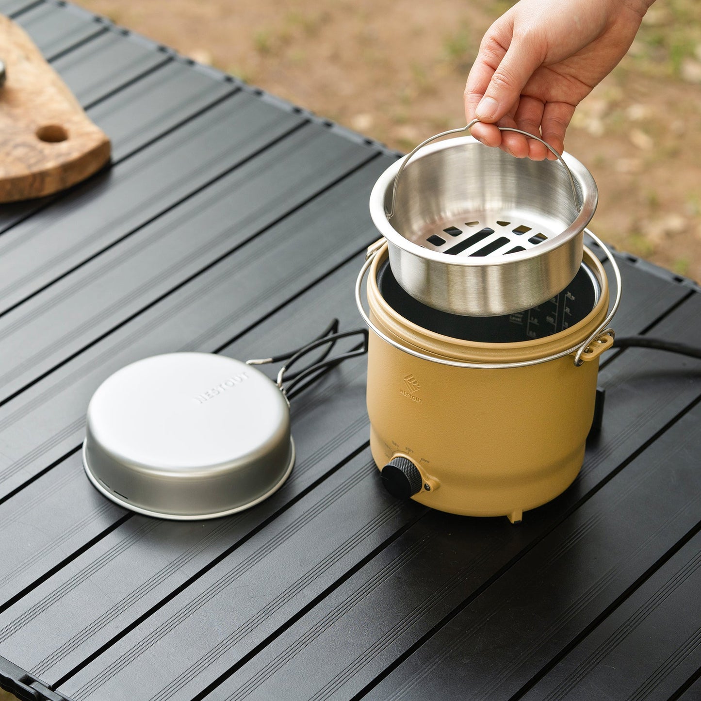 500W Portable Outdoor Cooker