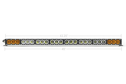 Dual Function Amber/White LED Light Bar Prinsu Mounting Bracket Kit