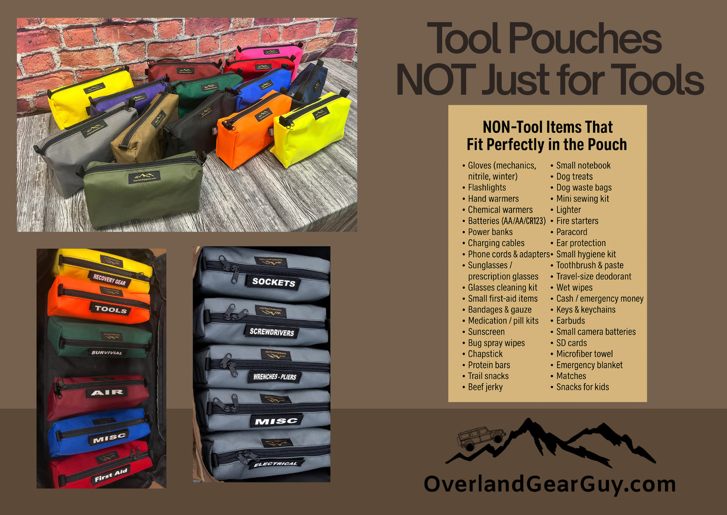 Tool Pouch - Tool Storage Bag