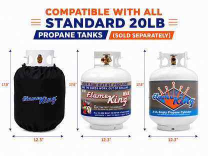 Flame King Propane Tank Cover for 20 lb Cylinder