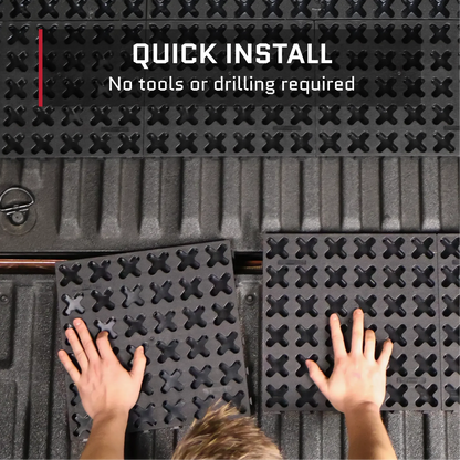 Tmat Compact Truck Bed Organizer Slide Out Mat | Universal Fit