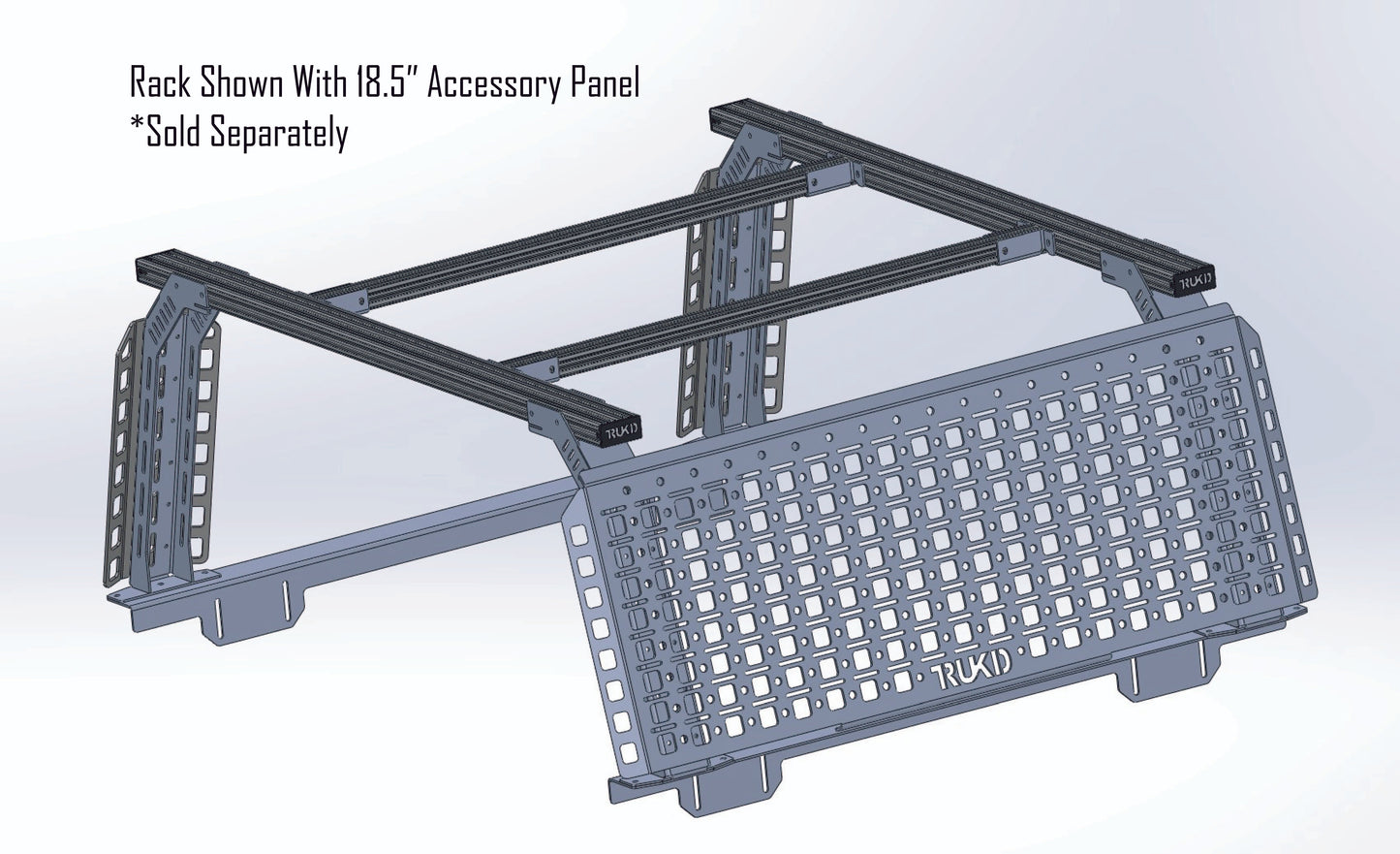 TRUKD A Series Bed Rack - 22.5"