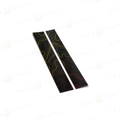 2019-2025 Rav4 Door Pillar Decals