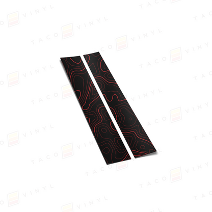 2019-2025 Rav4 Door Pillar Decals