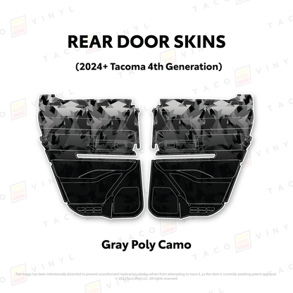 2024+ Tacoma Door Skins