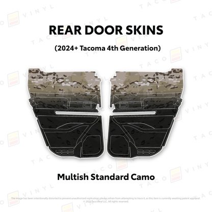 2024+ Tacoma Door Skins